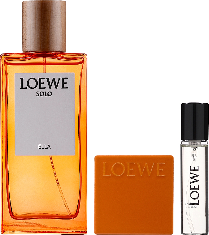 Loewe Solo Loewe Ella - Duftset (Eau de Parfum 100ml + Eau de Parfum 10ml + Accessoire 1 St.) — Bild N1
