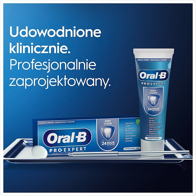 Tiefenreinigende Zahnpasta - Oral-B Pro-Expert Deep Cleaning Toothpaste Smooth Mint  — Bild N6