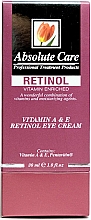 Anti-Aging-Augencreme mit Vitamin A und E - Absolute Care Retinol Eye Cream — Bild N2