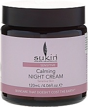 Düfte, Parfümerie und Kosmetik Beruhigende Nachtcreme für Gesicht, Hals und Dekolleté - Sukin Sensitive Night Cream