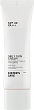 Düfte, Parfümerie und Kosmetik Sonnenschutzcreme - Sister's Aroma Daily Sun Cream SPF 30 PA+++