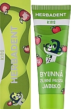 Kinderzahnpasta mit Apfelgeschmack - Herbadent Kids Apple Toothpaste — Bild N2