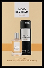 David Beckham Classic - Duftset (Eau de Toilette 50ml + Deospray 150ml)  — Bild N1