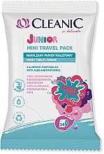 Düfte, Parfümerie und Kosmetik Feuchtes Toilettenpapier mit Aloe und Panthenol - Cleanic Junior