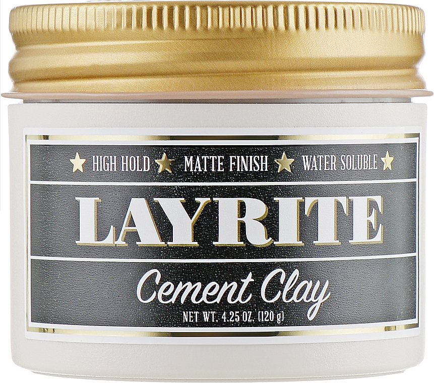 Ton für das Haarstyling - Layrite Cement Hair Clay — Bild N3