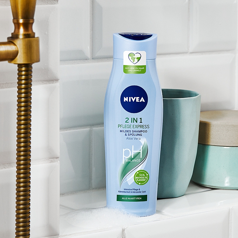 2in1 Pflege Express Shampoo & Spülung - NIVEA Hair Care 2in1Express Shampoo — Bild N2