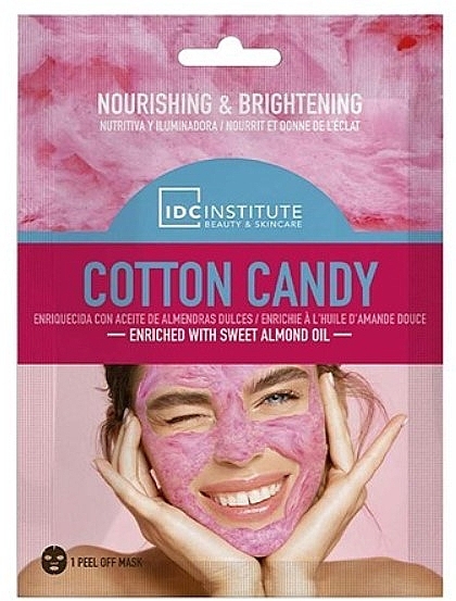 Nährende und aufhellende Gesichtsmaske - IDC Institute Cotton Candy Nourishing & Brightening Mask — Bild N1