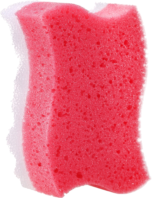 Badeschwamm rosa-weiß - Grosik Camellia Bath Sponge — Bild N1