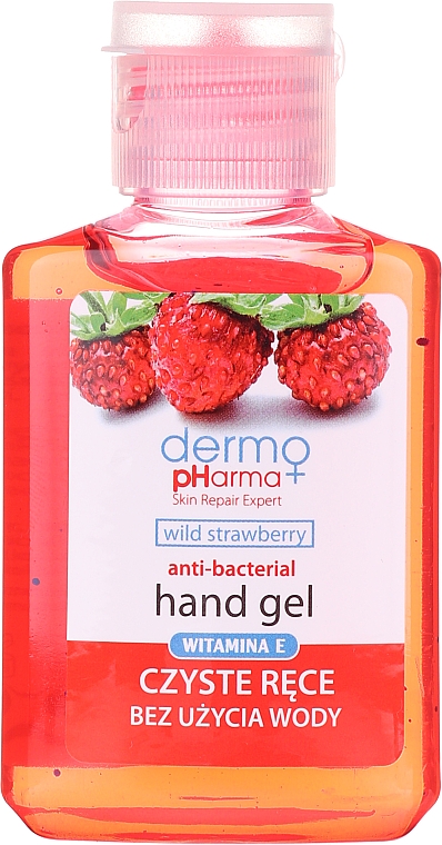 Antibakterielles Handgel Erdbeere - Dermo Pharma Antibacterial Hand Gel — Bild N1