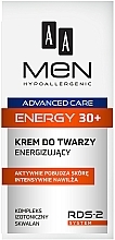 Intensiv feuchtigkeitsspendende und energetisierende Gesichtscreme für Männer 30+ - AA Men Advanced Care Energy 30+ Face Cream Energizing — Bild N3