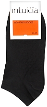 Düfte, Parfümerie und Kosmetik Einfarbige Socken 160 schwarz - Intuicia