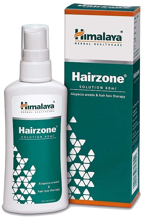 Spray gegen Alopecia Areata - Himalaya Herbals Hairzone Solution Anti Hair Loss — Bild N2