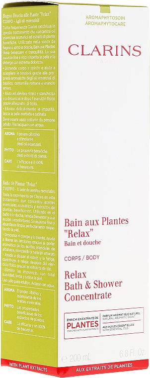 Badeschaum - Clarins Relax Bath & Shower Concentrate — Bild N1