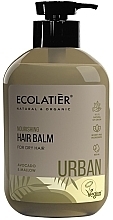 Düfte, Parfümerie und Kosmetik Nährende Haarspülung für trockenes Haar mit Avocado und Malve - Ecolatier Urban Hair Balm