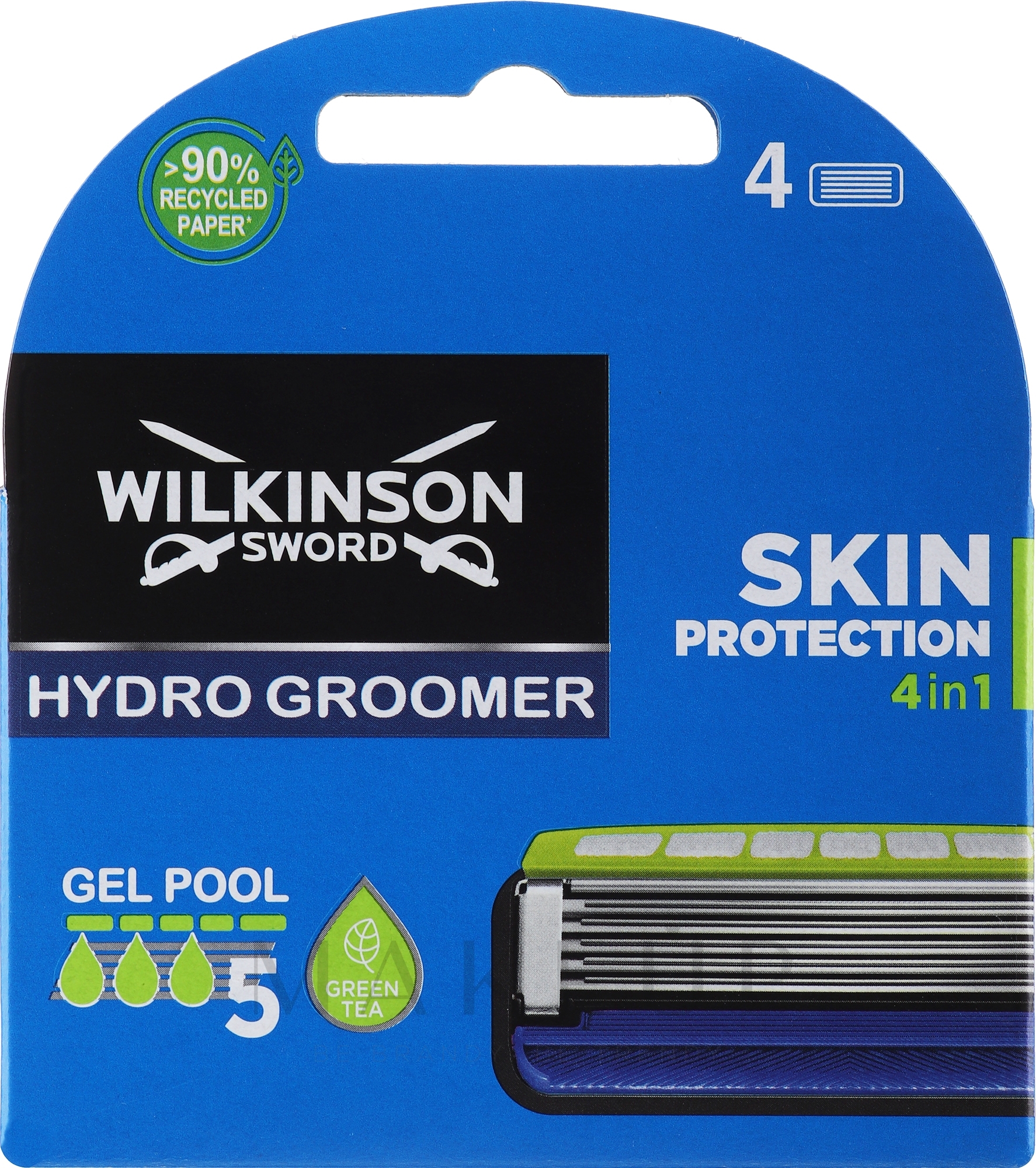 Ersatzklingen 4 St. - Wilkinson Sword Hydro 5 Groomer Power Select — Bild 4 St.