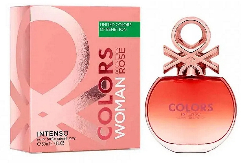 Benetton Colors de Benetton Woman Rose Intenso - Eau de Parfum — Bild N1