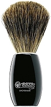 Düfte, Parfümerie und Kosmetik Rasierpinsel Acryl schwarz - Dovo Black Acrylic Shaving Brush
