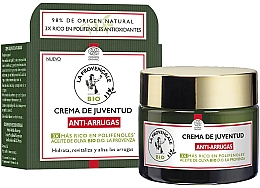 Düfte, Parfümerie und Kosmetik Anti-Falten-Creme mit Olivenöl - La Provencale Bio Anti-Wrinkle Youth Cream