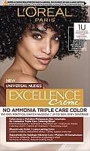 Düfte, Parfümerie und Kosmetik Pflegende und langanhaltende Creme-Haarfarbe ohne Ammoniak - L'Oreal Paris Excellence Universal Nudes