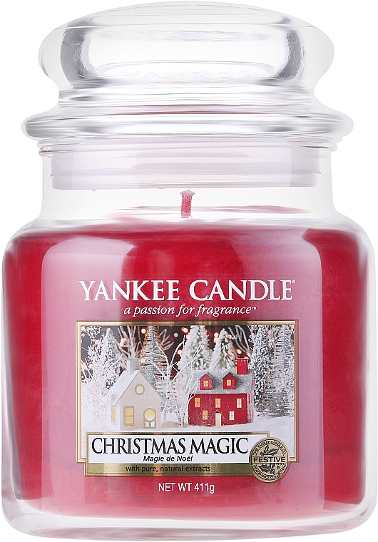 Duftkerze im Glas Christmas Magic - Yankee Candle Christmas Magic Jar — Bild N1