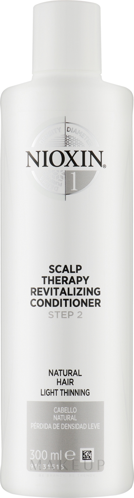 Regenerierende Haarspülung - Nioxin Thinning Hair System 3 Color Safe Scalp Revitalizing Conditioner — Bild 300 ml