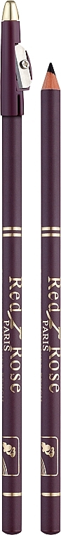 Augen- und Lippenkonturenstift mit Spitzer - Vizavi Professional Red Rose Eye & Lip Liner Pencil — Bild N1