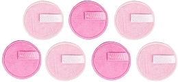 Silikonschwämme für die Gesichtsreinigung - Brushworks Reusable Microfibre Cleansing Pads  — Bild N2