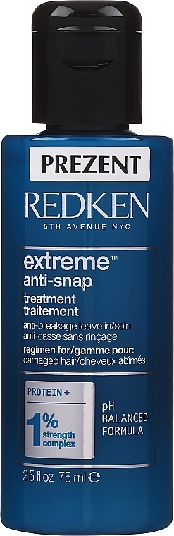 GESCHENK! Serum für stark geschädigtes Haar - Redken Extreme Anti-Snap Leave-in Treatment  — Bild N1