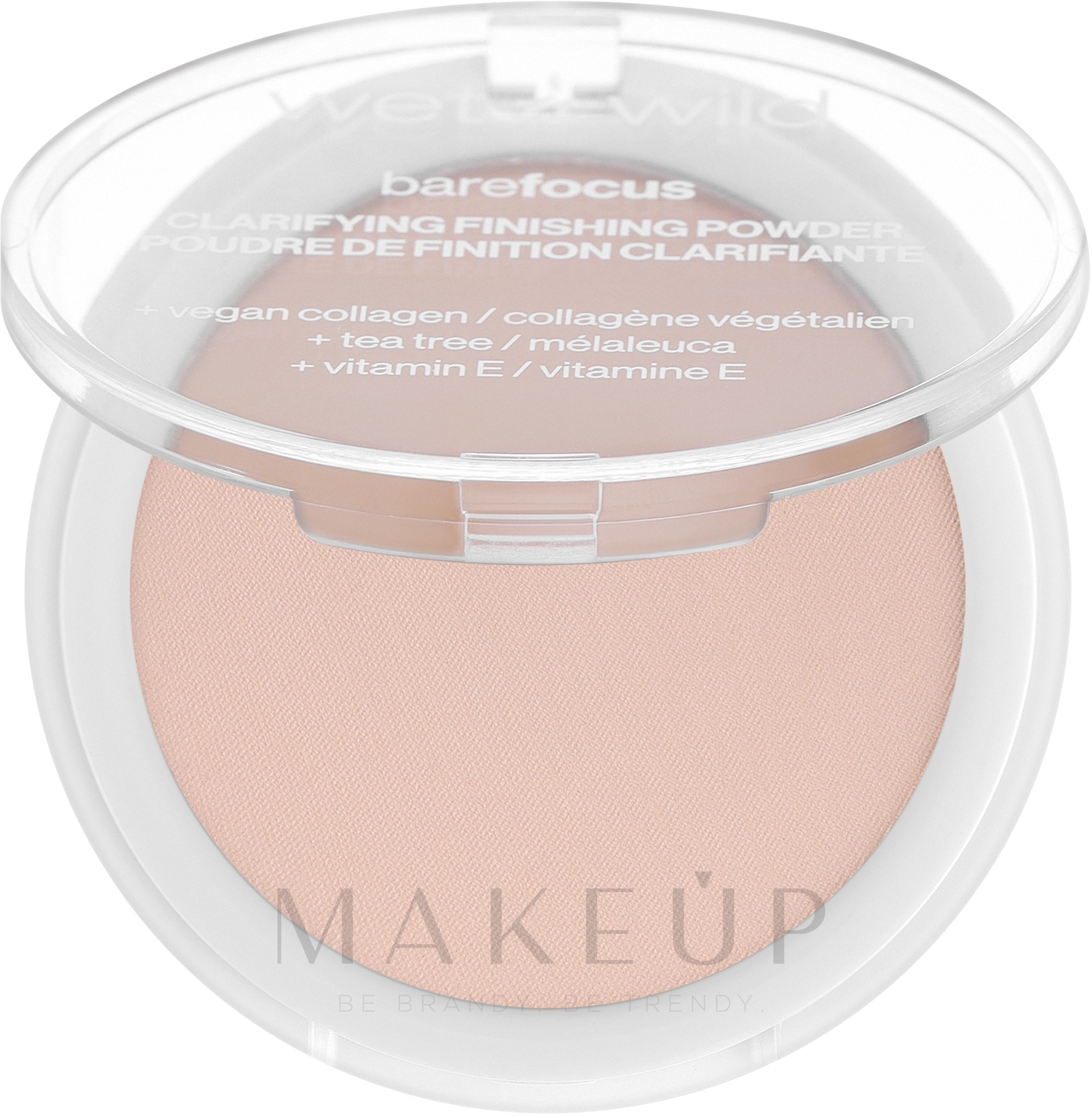 Gesichtspuder - Wet n Wild Bare Focus Clarifying Finishing Powder — Bild Fair/Light