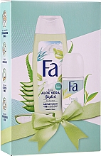 Düfte, Parfümerie und Kosmetik Körperpflegeset - Fa Aloe Vera And Green Tea (Deo Roll-on 50 ml + Duschgel 250 ml)