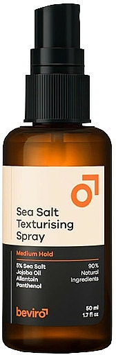 Texturierendes Haarspray mit Meersalz Mittlerer Halt - Beviro Salty Texturizing Spray Medium Hold — Bild N1