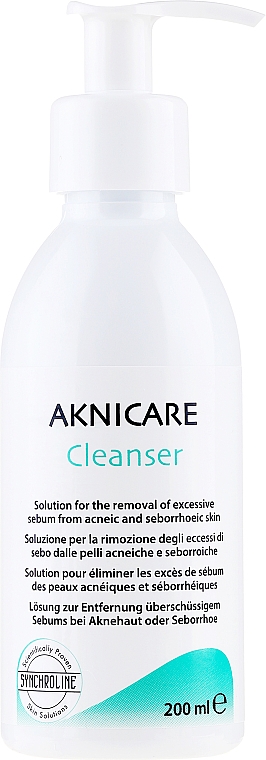 Reinigungsgel für das Gesicht - Synchroline Aknicare Cleanser — Bild N2