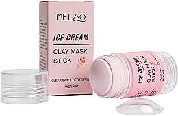 Reinigende und entgiftende Gesichtsmaske in Stick Eis - Melao Ice Cream Clay Mask Stick — Bild N3
