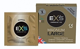 Kondome XL vergrößert 3 St. - EXS Condoms Magnum Large — Bild N1