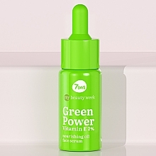 Gesichtsserum-Aktivator mit Vitamin E - 7 Days My Beauty Week Green Power Vitamin E 2% Nourish Oil Face Serum — Bild N2