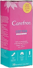 Düfte, Parfümerie und Kosmetik Slipeinlagen mit Baumwollextrakt 20 St. - Carefree Cotton Unscented Pantyliners