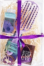 Düfte, Parfümerie und Kosmetik Geschenkset - Donegal Lavender (Pinsel + Schwamm + Etui) 