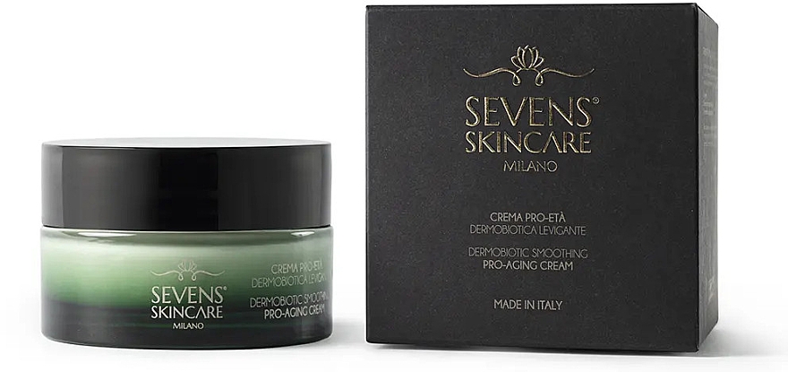 Anti-Aging-Gesichtscreme - Sevens Skincare Smoothing Dermobiotic Property Cream — Bild N1