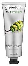 Düfte, Parfümerie und Kosmetik Handcreme - Greenland Fruit Emulsion Hand Cream Lime Vanilla