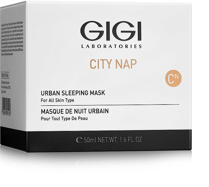 Schlafmaske für alle Hauttypen - Gigi City Nap Urban Sleeping Mask — Bild N3