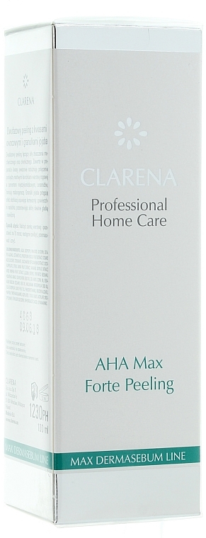 Gesichtspeeling mit Fruchtsäure und Jojoba - Clarena AHA Max Forte Peeling — Bild N3