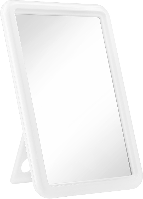 Quadratischer einseitiger Spiegel Mirra-Flex 14x19 cm 9254 weiß - Donegal One Side Mirror — Bild N1