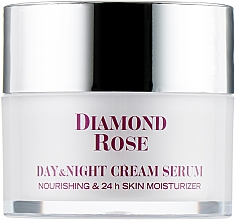 Pflegende Serumcreme Tag + Nacht für trockene Haut - Diamond Rose Day and Night Cream Serum — Bild N1