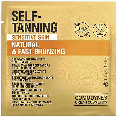 Selbstbräunungs-Tücher für empfindliche Haut - Comodynes Self-Tanning Sensitive Skin — Bild N1