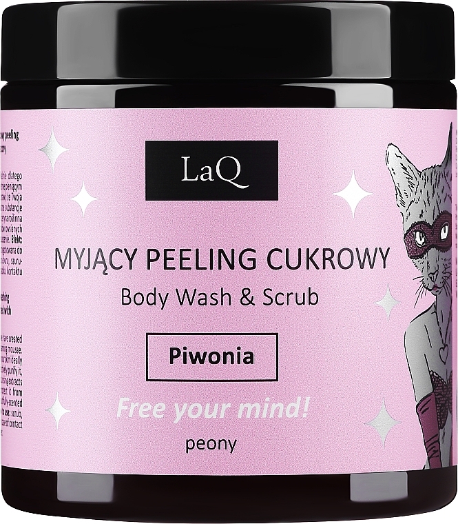 Parfümiertes Körperpeeling - LaQ Body Scrub&Wash Peeling
