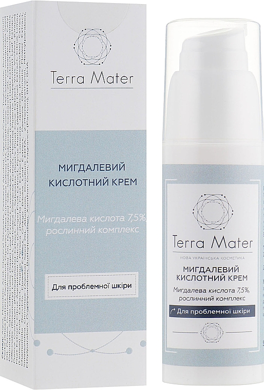 Gesichtscreme mit Mandelsäure - Terra Mater Almond Acid Face Cream — Bild N1