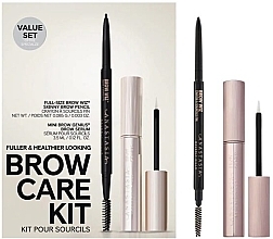 Düfte, Parfümerie und Kosmetik Set - Anastasia Beverly Hills Brow Care Kit Ebony (br/Serum/3.5g + br/Pencil/0.0085g)