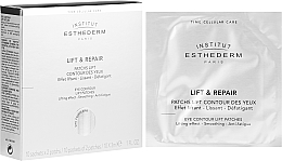 Düfte, Parfümerie und Kosmetik Anti-Falten Augenpads mit Liftingeffekt - Institut Esthederm Lift & Repair Eye Contour Lift Patches