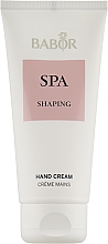 Düfte, Parfümerie und Kosmetik Handcreme - Babor Spa Shaping Hand Cream