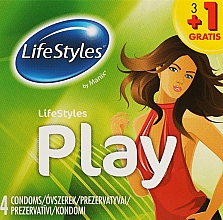 Düfte, Parfümerie und Kosmetik Kondome 3+1 St. - LifeStyles Play